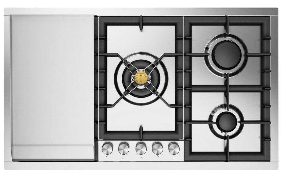 Ilve® Professional Plus II 36'' Stainless Steel Natural Gas