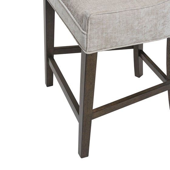 Olliix by Madison Park Signature Ultra 25.5" Cream Upholstered Counter Stool-3