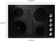 KitchenAid® 30" Black Electric Downdraft Cooktop with 4 Elements-1