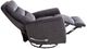 Parker House® Gemini 2-Piece Capri Charcoal Manual Swivel Glider Recliner Set-2