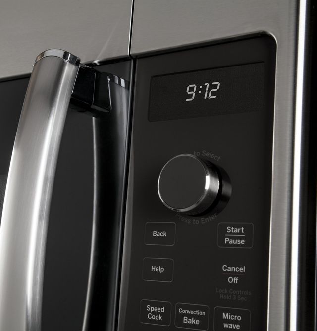 GE Profile™ Series 1.7 Cu. Ft. Stainless Steel Over The Range Microwave-3
