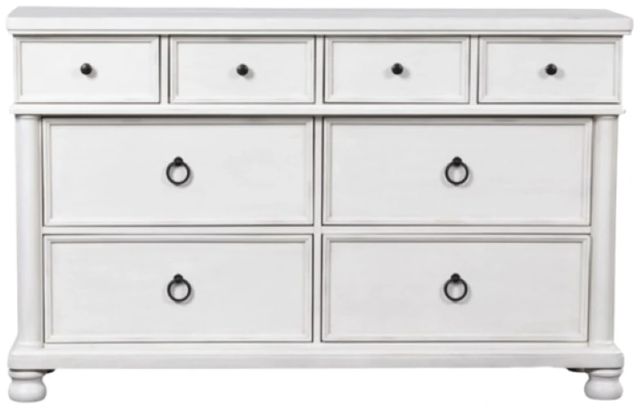 Signature Design by Ashley® Rowlenstown Antique White Dresser-1