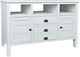 Jofran Inc. Artisan's Craft Distressed Weathered White 50" Media Console-0
