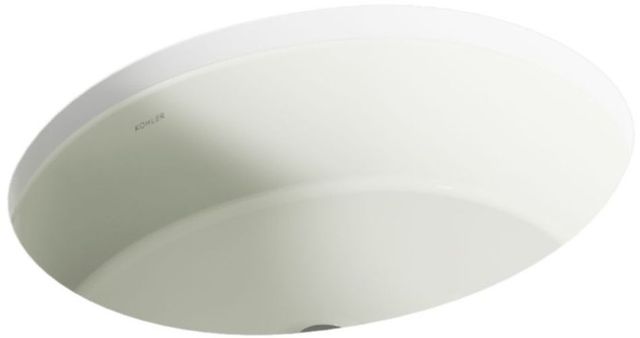 Kohler Verticyl® Dune 19.25" Oval Undermount Bathroom Sink-0