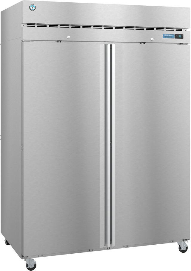 Hoshizaki 55 in. 50.4 Cu. Ft. Stainless Steel Side-by-Side Refrigerator-1