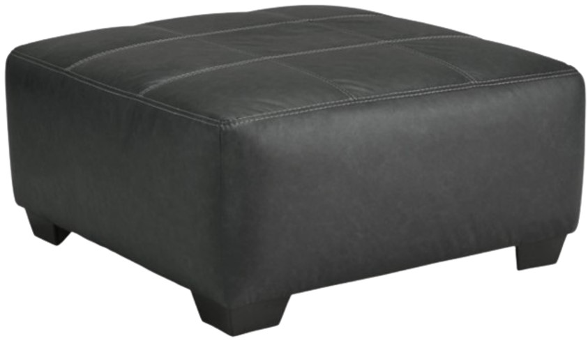 Brixley Pier Oversized Accent Ottoman - Graphite Brixley Pier Oversized Accent Ottoman - Graphite