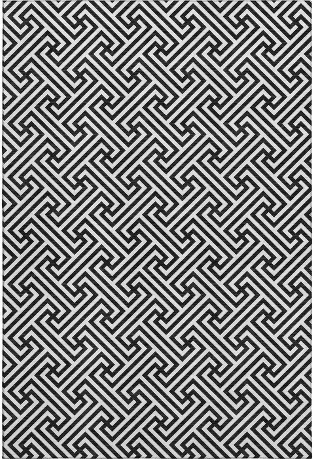 Dalyn™ Rug Company The Reserve TR5 Black 5'x8' Area Rug-0