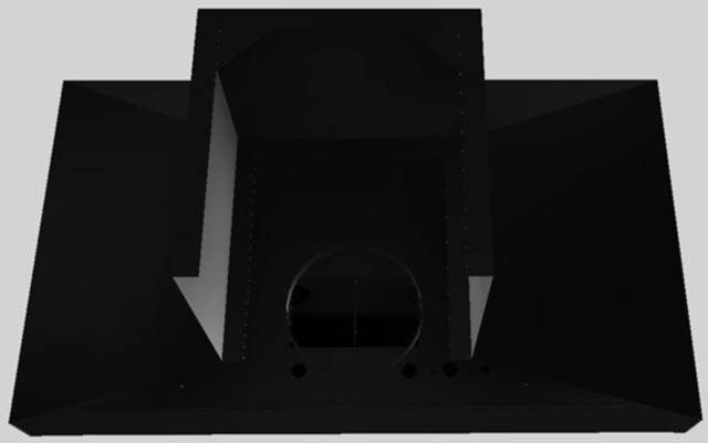 Vent-A-Hood® 42" Black Wall Mounted Range Hood-1