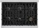 ZLINE Select 36" Stainless Steel Pro Style Gas Range-4
