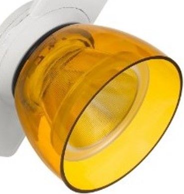 Cal® Lighting & Accessories White/Yellow Track Light-1