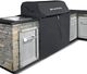Broil King® Imperial™ 490 and Regal™ 420 Series Black Built In Grill Cover-0