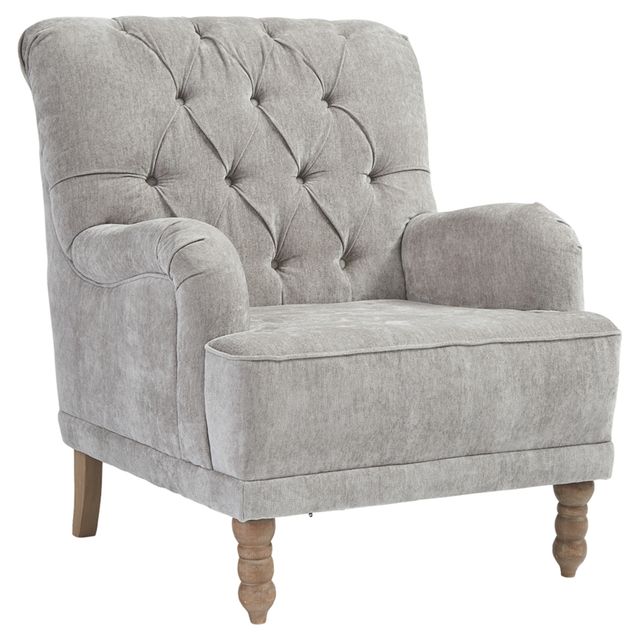 Signature Design by Ashley® Dinara Dove Gray Accent Chair-0