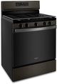 Whirlpool® 30" Black Stainless Freestanding Gas Range with 5-in-1 Air Fry Oven-1