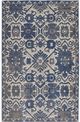 Feizy Foster Beige/Blue 5' x 8' Rug-0