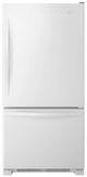 Réfrigérateur à congélateur inférieur de 33 po Whirlpool® Gold® de 22,1 pi³ - Blanc-0