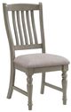 Elements International Sunnyvale 5-Piece Gray Dining Set-2