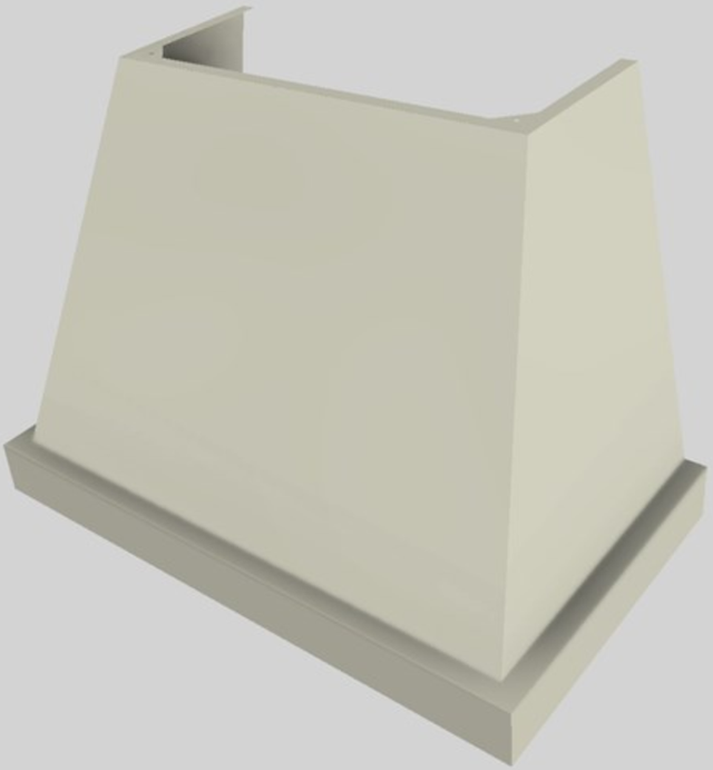 Vent-A-Hood® Designer Series 42" Biscuit Wall Mounted Range Hood-2