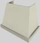 Vent-A-Hood® Designer Series 42" Biscuit Wall Mounted Range Hood-2