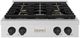 ZLINE Paramount Autograph Edition 30" Satin Stainless Steel Gas Cooktop with Matte Black Accents-0