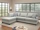 Decor-Rest® Furniture LTD 2696 2-Piece Gatsby Oreo Sectional and Chaise-1