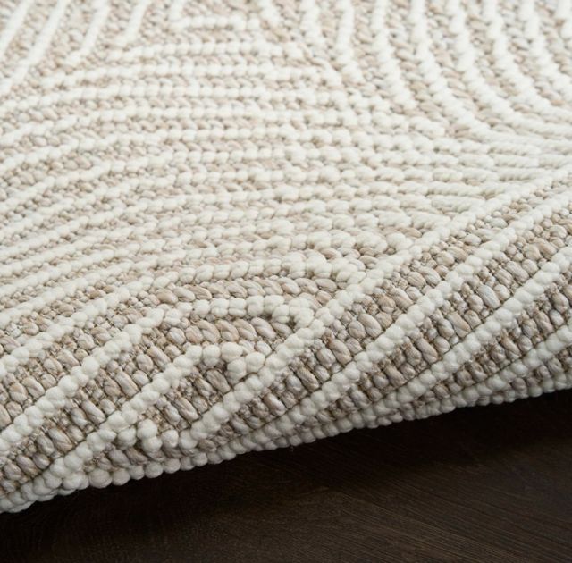 Nourison Home™ Natural Texture Beige/Ivory 5'x7' Style1  Area Rug-3
