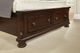 Vaughan-Bassett Reflections Dark Cherry Queen Sleigh Storage Bed-2