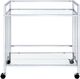 Coaster® Cara Chrome Bar Cart-1