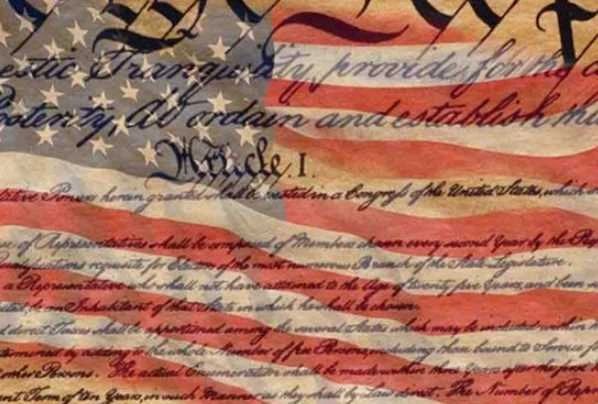 YHD The Preamble Small Wall Art-1