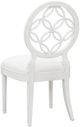 Hooker® Furniture Melange Brynlee Lindy Snow/White Side Chair-3