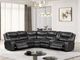 Furniture of America® Gatria Gray Sectional-1