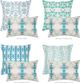 Laura Park Designs Blue Lagoon 14 x 20 Pillow-2