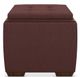 La-Z-Boy® Leo Burgundy Ottoman-0