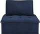 Elements International Paxton 5-Piece Navy Modular Seating Sectional-2