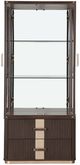 Michael Amini® West Kensington Medium Espresso Display Cabinet-5