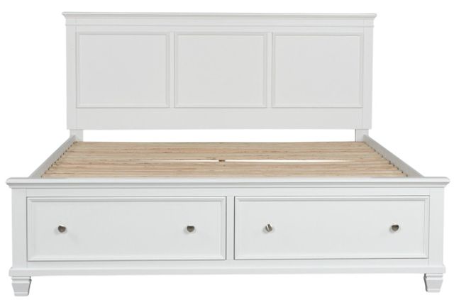 Signature Design by Ashley® Fortman White Full Panel Storage Bed-1