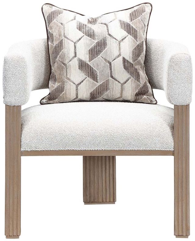 Michael Amini® West Kensington Sea Salt Caramel Accent Chair-1