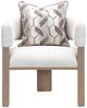 Michael Amini® West Kensington Sea Salt Caramel Accent Chair-1