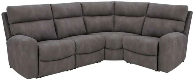 Signature Design by Ashley® Next-Gen DuraPella 4-Piece Slate Power Reclining L-Shape Sectional-0