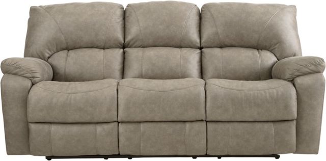 HomeStretch Sapphire Beige Double Reclining Sofa-1