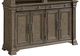 Elements International Kings Court Gray China Cabinet-0
