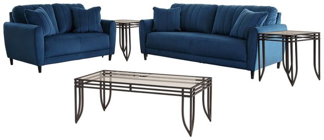  Signature Design by Ashley® Enderlin 5-Piece Ink Living Room Set-0