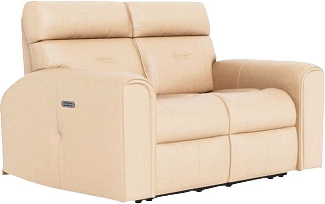 Palliser® Furniture Customizable Acacia Power Reclining Loveseat with Power Headrest-0