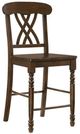 ACME Furniture Dylan 2-Piece Walnut Counter Height Chair Set-0