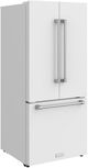 Thor Kitchen Gordon Ramsay Series 30" White French Door Counter Depth Refrigerator-4