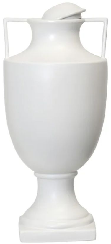 Stylecraft Dann Foley Lifestyle White Bisque 9" Vase-0