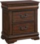 Elements International Northridge 4-Piece Cherry Queen Bedroom Set-4