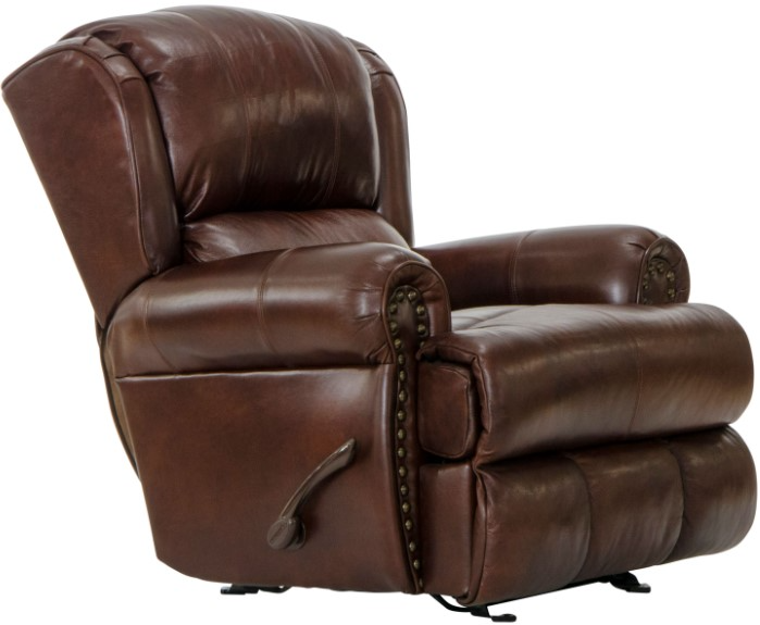 Catnapper Duncan Walnut Deluxe Glider Recliner