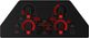 GE Profile™ 30" Black Electric Cooktop-4