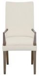 Fairfield® Customizable Entree Dining Concave Tall Back Arm Chair-1