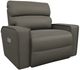 La-Z-Boy® Maddox Dove Gray Power Reclining Chair and a Half with Headrest-0